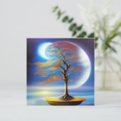 Carte Moonscape bonsai (Debout devant)