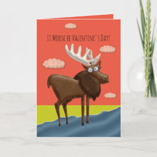 Carte Moose Be Valentine