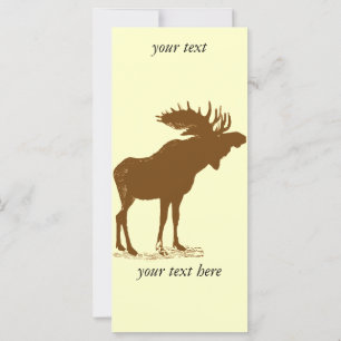 Carte Moose Christmas