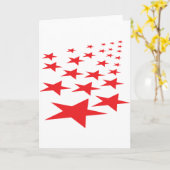 Carte moquette étoile rouge (Fleur jaune)