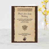 Carte Morceau avant à beaucoup d'agitation au sujet de (Fleur jaune)