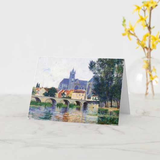 Carte Moret-sur-Loing | William Lamb Picknell (Fleur jaune)