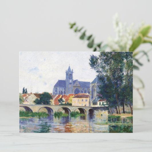 Carte Moret-sur-Loing | William Lamb Picknell (Debout devant)