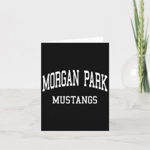 Carte Morgan Park High School Hs Chicago Il Retro Sports