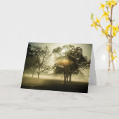 Carte Morning Mist (Fleur jaune)
