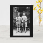 Carte Moro Soldiers Philippines 1909 (Fleur jaune)