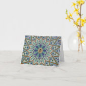 Carte Moroccan Fountain (Fleur jaune)