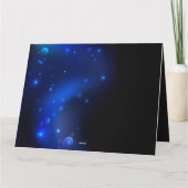 Carte Morpho Butterfly in the Dark Background (Dos)