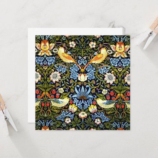 Carte Morris - Thief aux fraises (Devant/Arrière en situation)