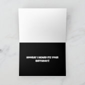 Carte Morse lisant un livre (Intérieur)