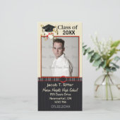 Carte Mortier et diplôme - Personnaliser (Debout devant)