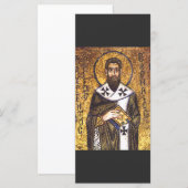 Carte Mosaïque de saint Basile le Grand (Devant / Derrière)