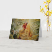 Carte Moses parting the red sea greeting card (Fleur jaune)