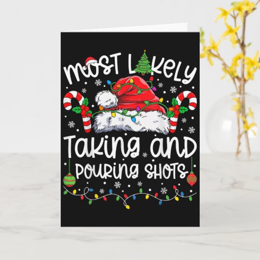 Carte Most Likely Taking And Uring Shots Matching Christ (Fleur jaune)