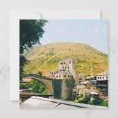 Carte Mostar - Bosnie-Herzégovine (Devant)