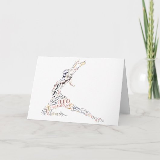 Carte Mot de danse Cloud (Devant)