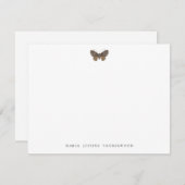 Carte Moth Classic Personnalisé Papier à lettres (Devant / Derrière)