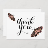 Carte Moth Merci Pretty (Devant / Derrière)