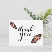 Carte Moth Merci Pretty (Debout devant)