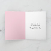 Carte Mother Goose With Pink Tulips (Intérieur)