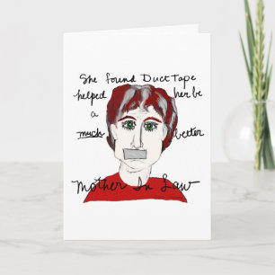 Carte Mother in Law Apology Greeting Card...