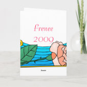 Carte Mother's Day card (Dos)