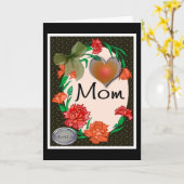 Carte Mother's Day card (Fleur jaune)