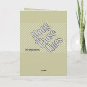 Carte ....mother's day is WHEN? GREETING CARD (Dos)