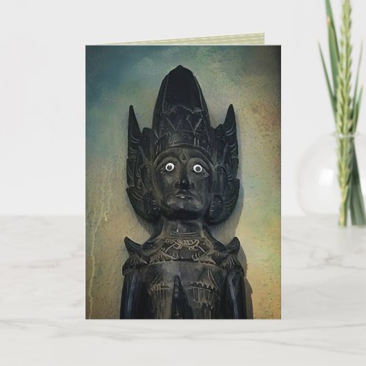 Carte ....mother's day is WHEN? GREETING CARD (Devant)