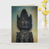 Carte ....mother's day is WHEN? GREETING CARD (Fleur jaune)