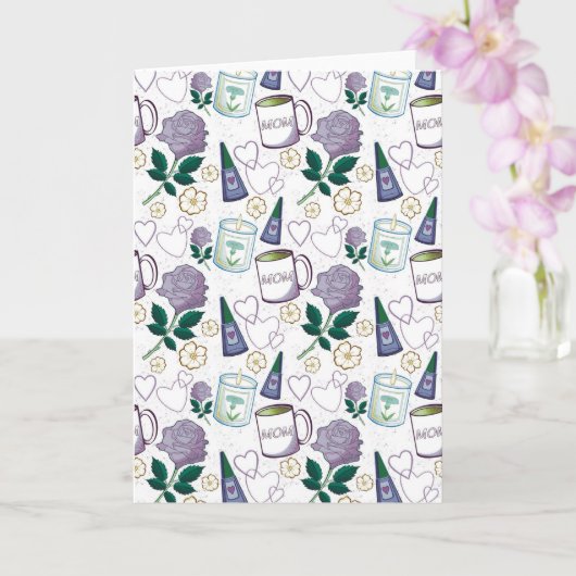 Carte Mother's Day Lavender (Orchidée)