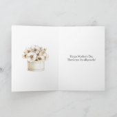 Carte Mother's Day Mom Daughter Blond (Intérieur)