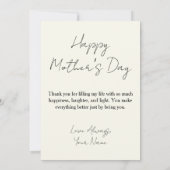 Carte Mother's Day Skeleton The Drunk Housewife Tarot (Dos)