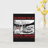 Carte Mothman a volé mon convertisseur catalytique Rétro (Fleur jaune)