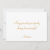 Carte Motif Abstrait vintage noir et blanc (Devant)