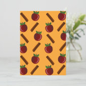 Carte Motif Apple Cinnamon (Debout devant)