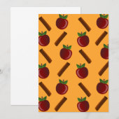 Carte Motif Apple Cinnamon (Devant / Derrière)