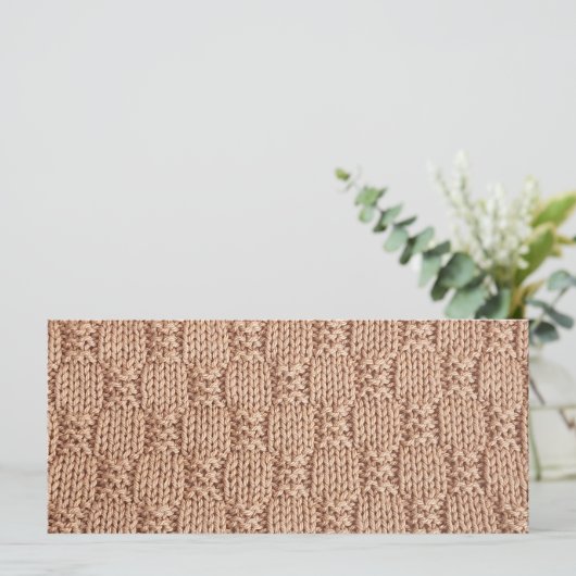 Carte Motif Bubble Knit Stitch par Shirley Taylor (Debout devant)