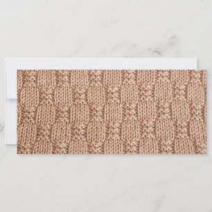 Carte Motif Bubble Knit Stitch par Shirley Taylor