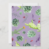 Carte Motif Cactus 7 (Devant)