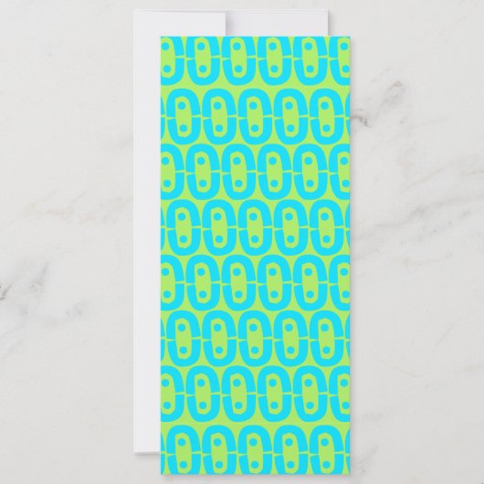 Carte motif coloré moderne (Devant)