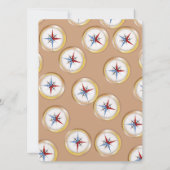 Carte Motif Compass magnétique (Dos)