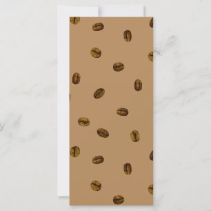 Carte Motif de café