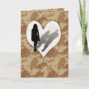 Carte Motif de camouflage militaire ~ Femme homme dispar