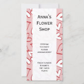 Carte Motif De Coeurs, Coeurs Rouges, Coeurs Roses, Amou (Devant)