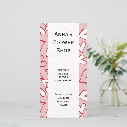 Carte Motif De Coeurs, Coeurs Rouges, Coeurs Roses, Amou (Debout devant)