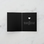 Carte Motif de cœurs mignons pour la Saint-Valentin (Intérieur)