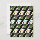Carte Motif de console de jeu vidéo. (Devant)
