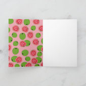 Carte Motif de fruits de goyave (Intérieur)