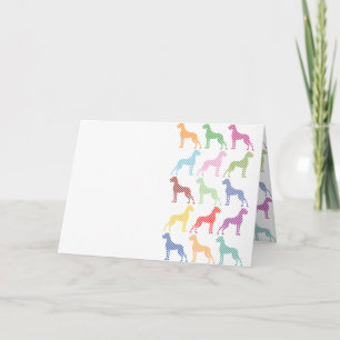 Carte Motif de Grand Danois frais